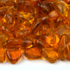 Hot Melt Beads , 6-12mm , Amber Gold