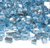 Classic Reflective Fire Glass, 1/4 '' ,Pacific Blue